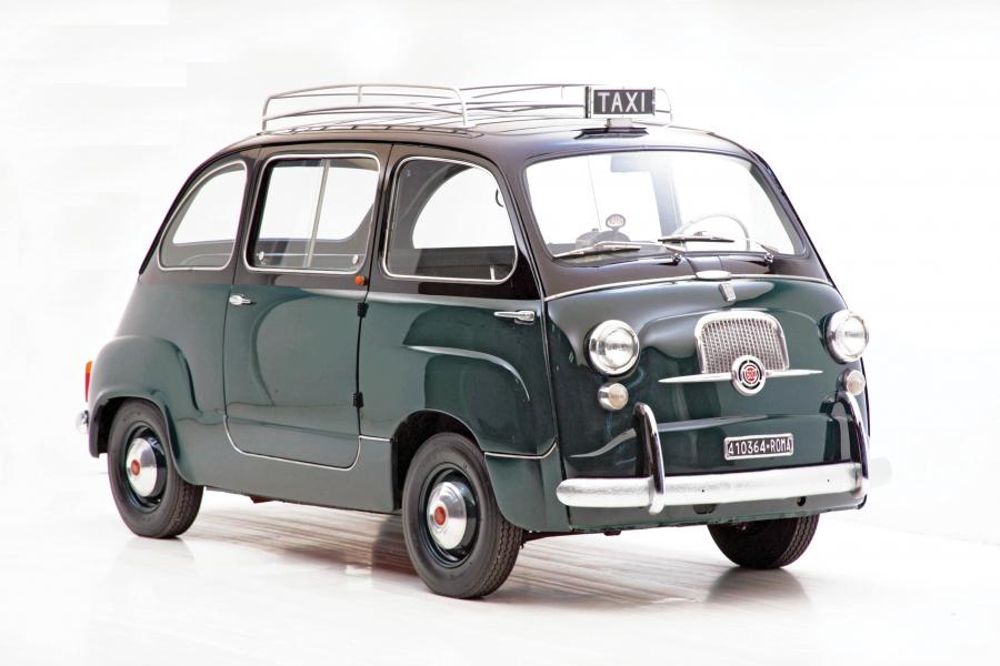  Fiat 600 Multipla Taxi 1956 года  (фото 11 из 11)